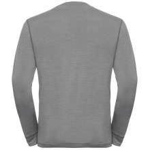 Odlo Long Sleeve Merino Natural (100% Merino Wool, Fabric Thickness 200) Underwear Grey Men